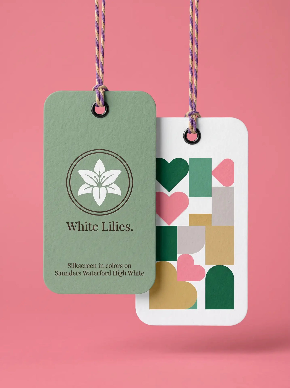 Double Sided Clothing Hang Tags