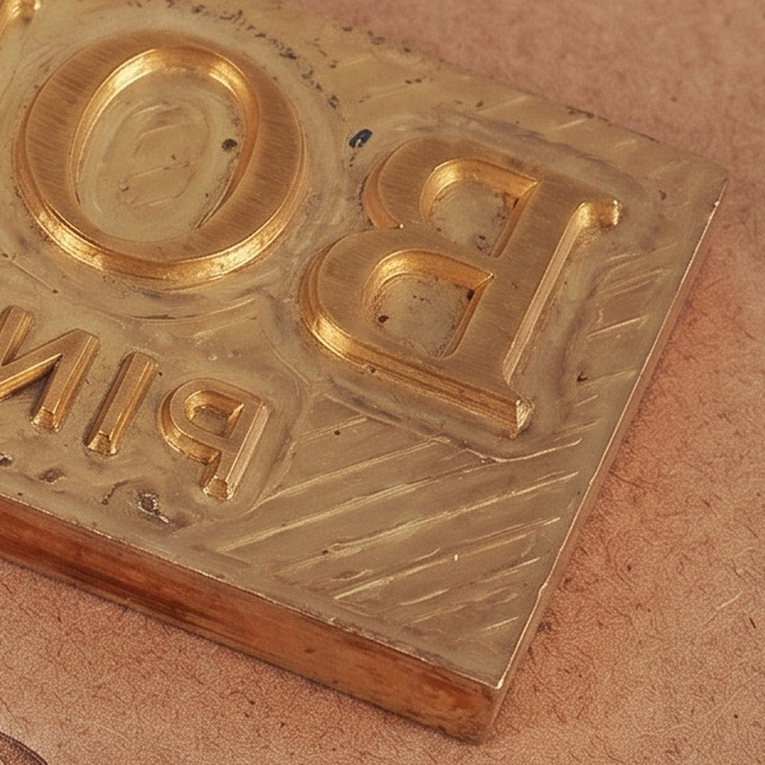 Flat Blind embossing/debossing plate (price/cm2)