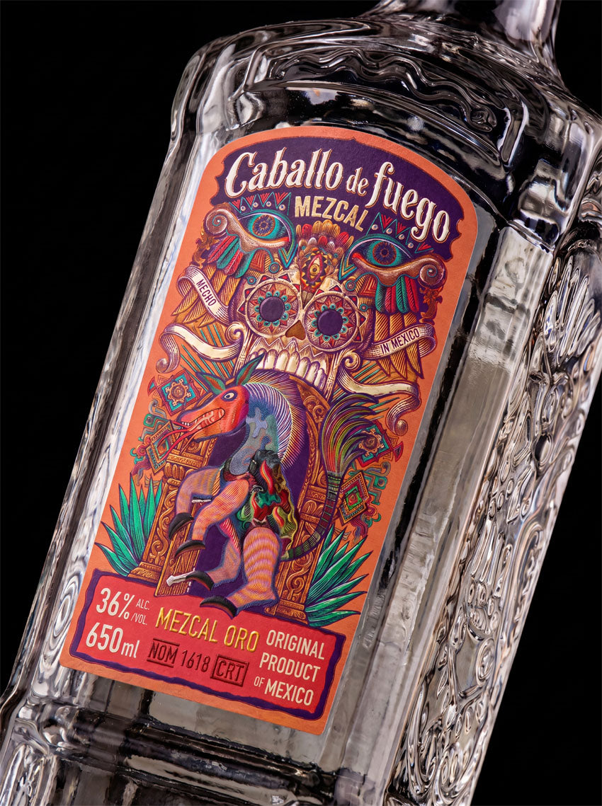 Label - For Mezcal / Tequila bottles