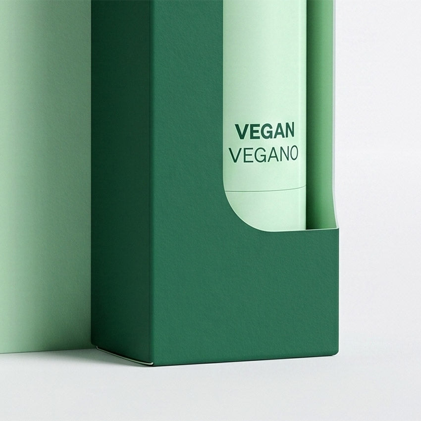 Plastic-free hanging blister packaging - For Lip Balm