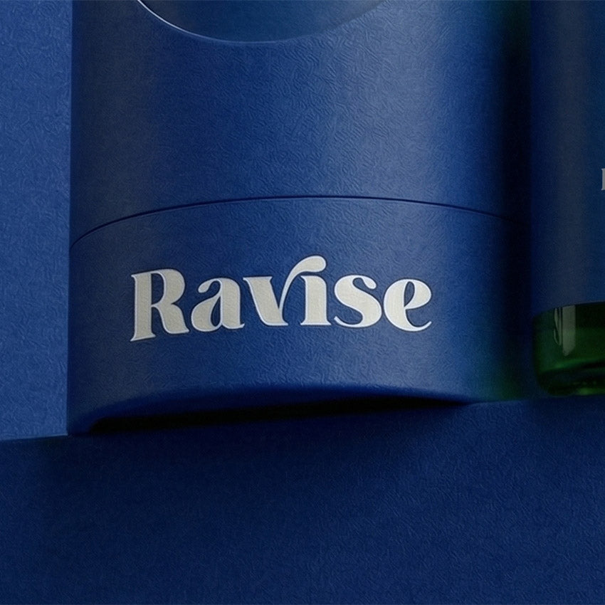 Rotary Window Tubular Box + Label (for bottle) - For Dietary Supplements