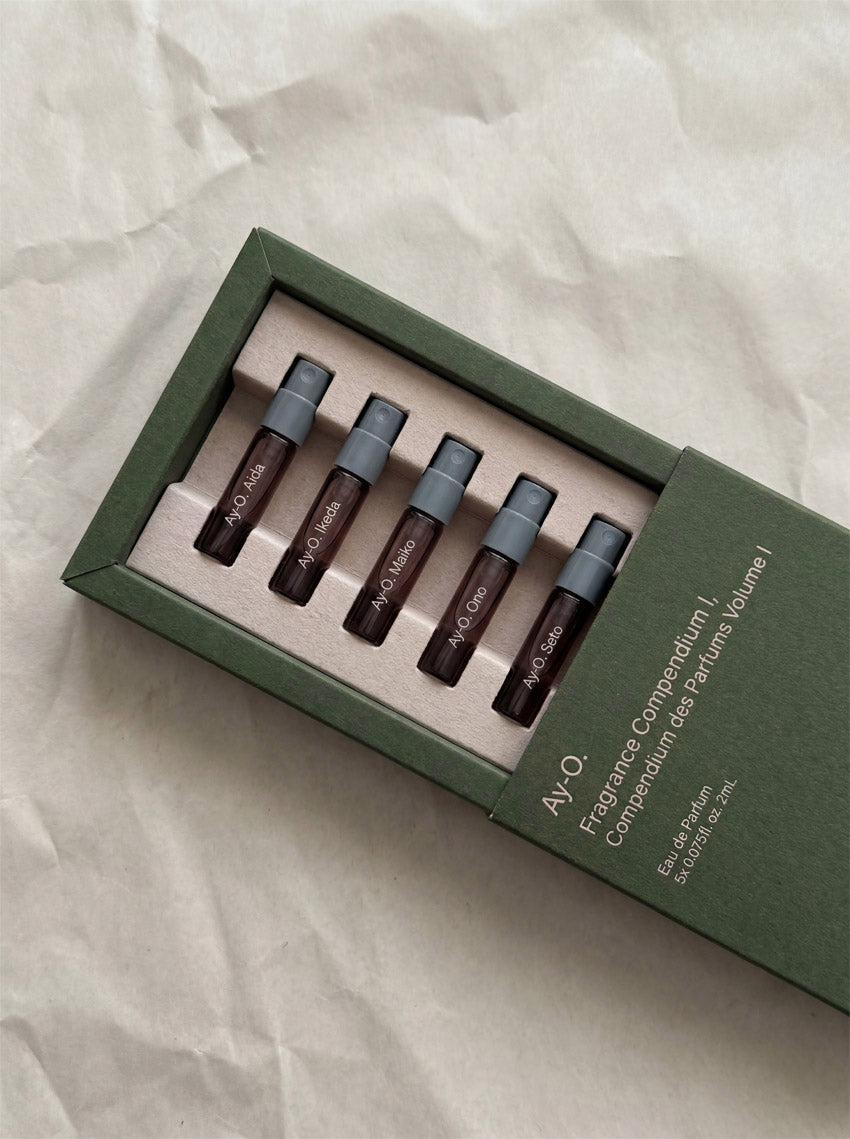 Sleeve and Tray Box + Interlocking Cutout Nest - For Eau de perfume / Atomiser vials