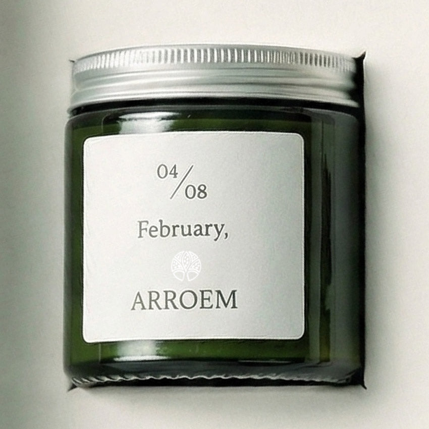 Sleeve and Tray Box + Interlocking Cutout Nest + Self Adhesive Label (for Bottle) - For Exclusive Scented Candle
