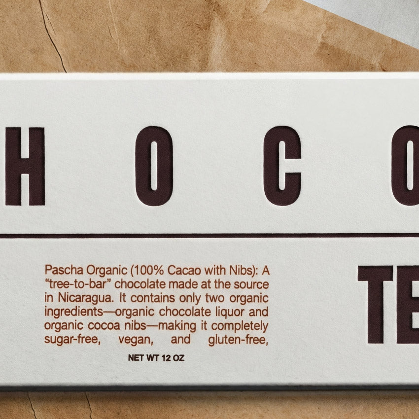 Tuck End Box - For Speciality Chocolate