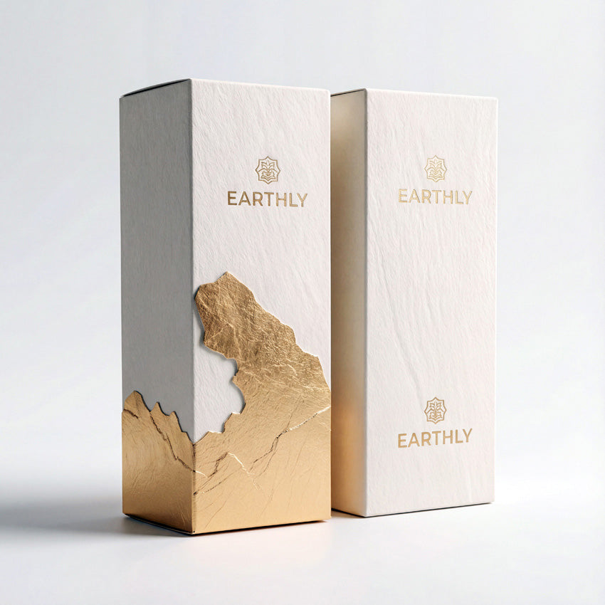 Tuck End Box + Tray Box - For Perfume ( Bottle )