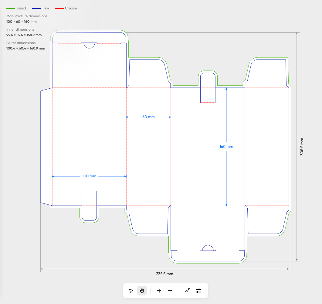 Tuck End Box - For Professional utensils and instruments