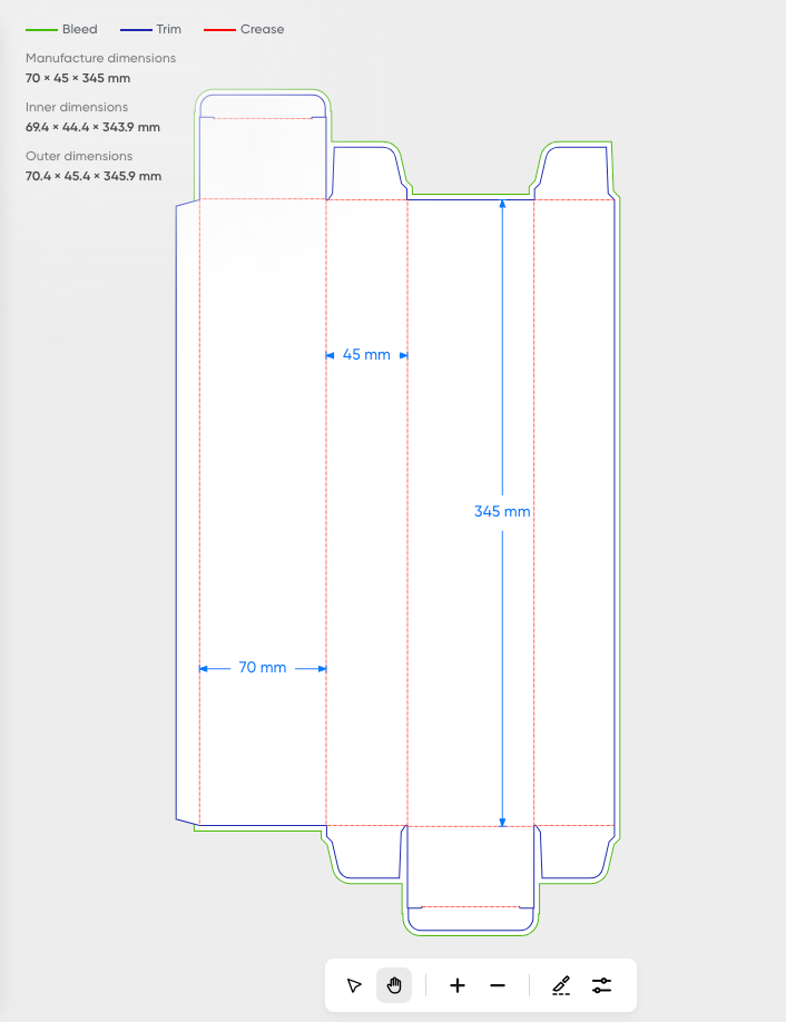 Die Cut Bag Box - Packaging - For Speciality Fish