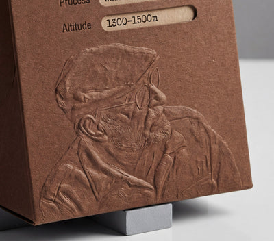 Die Cut Bag Box - Packaging - For Microlots Coffee + Tag