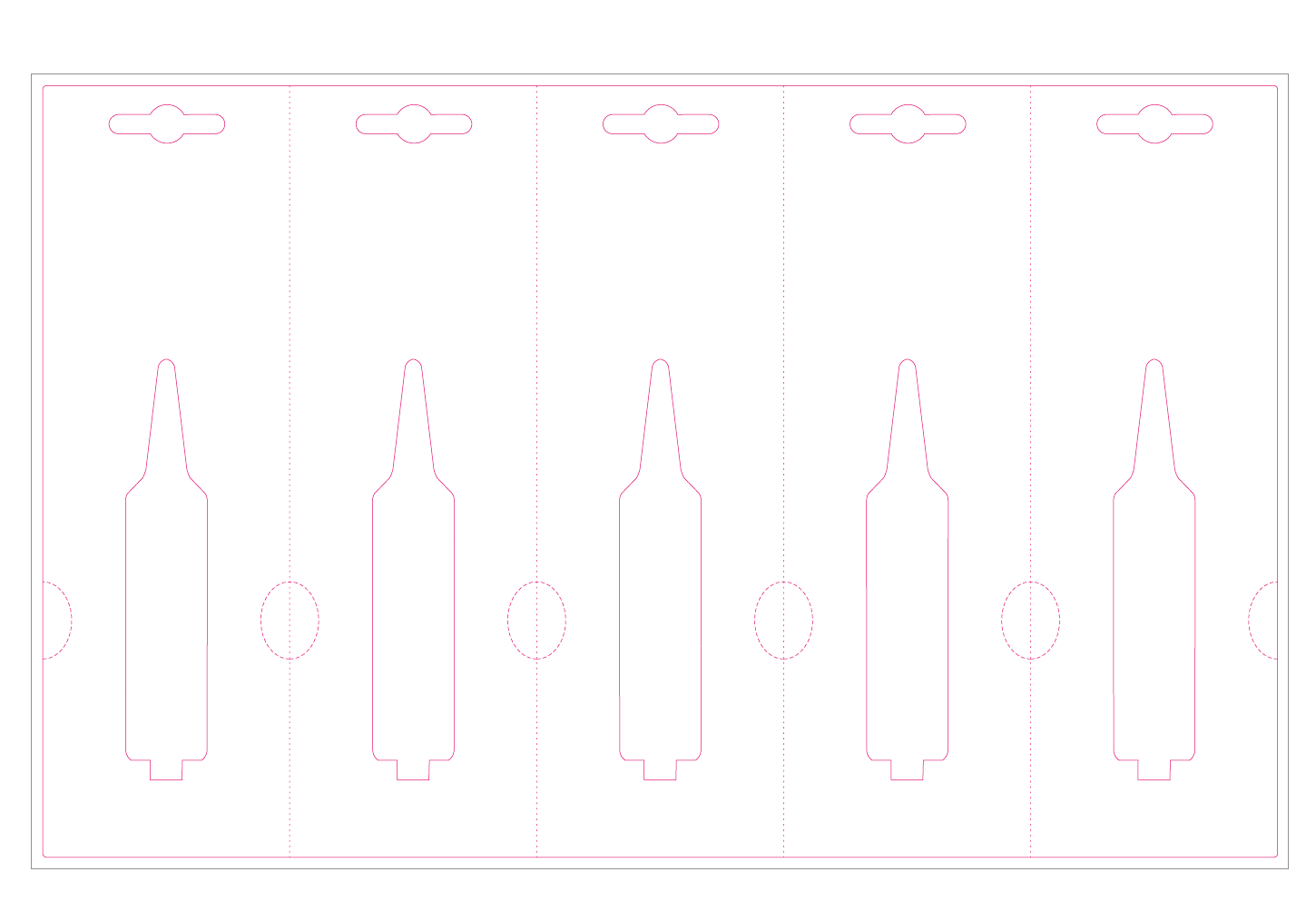 Trapped/Trap Blister - For Plastic Ampoule