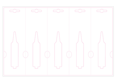 Trapped/Trap Blister - For Plastic Ampoule/Vial