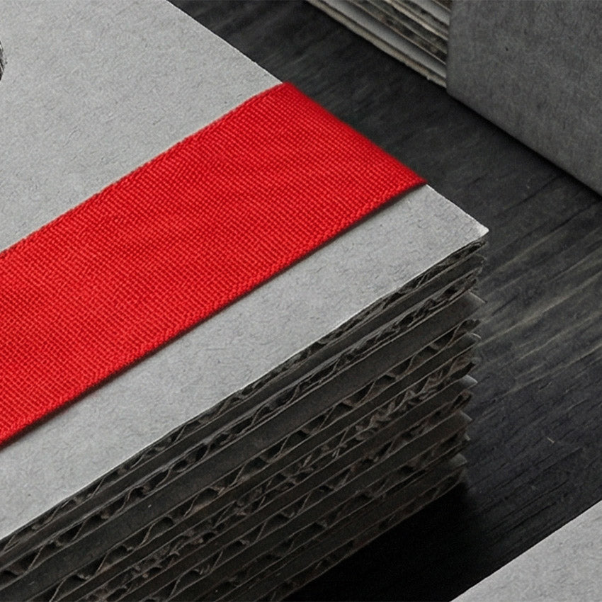 Corrugated  Nest Packaging with Ribbon - For Penknife