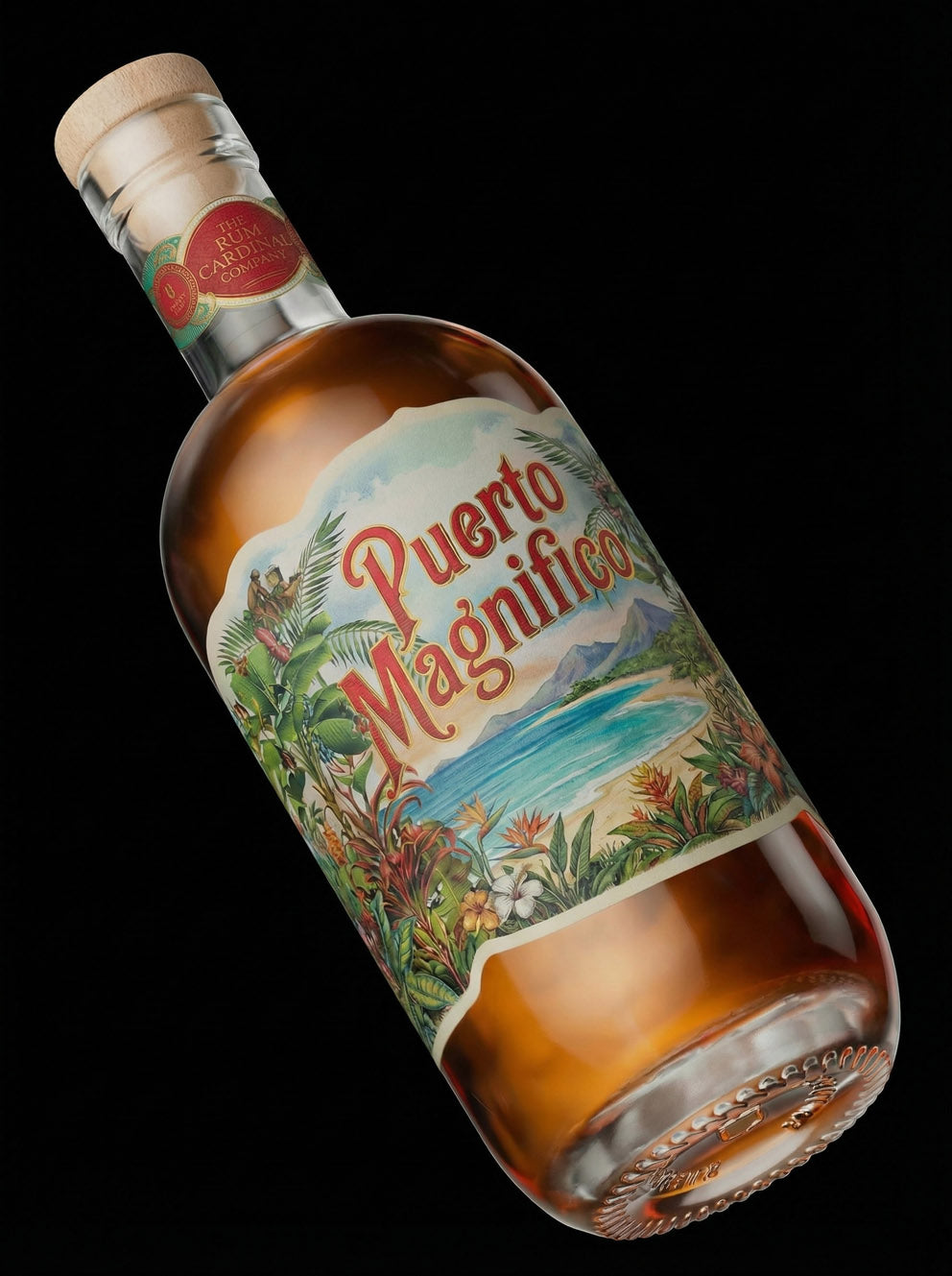 Custom label - For rum bottles