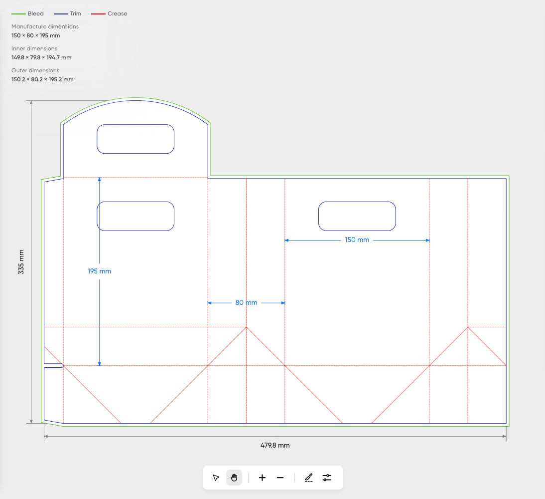 Die-Cut Bag - For Luxury Products