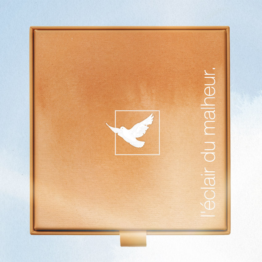 Double Wall Lid Box + Cardboard criss-cross insert&nbsp; - For 9 Praline