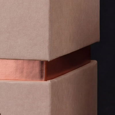 Double Lid - Box for Skin Care + Stamp Label + Self Adhesive Label (for Bottle)