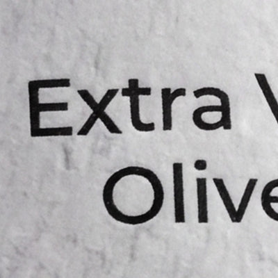 Exclusive Label - For "Single origin" extra virgin olive oil (EVOO)