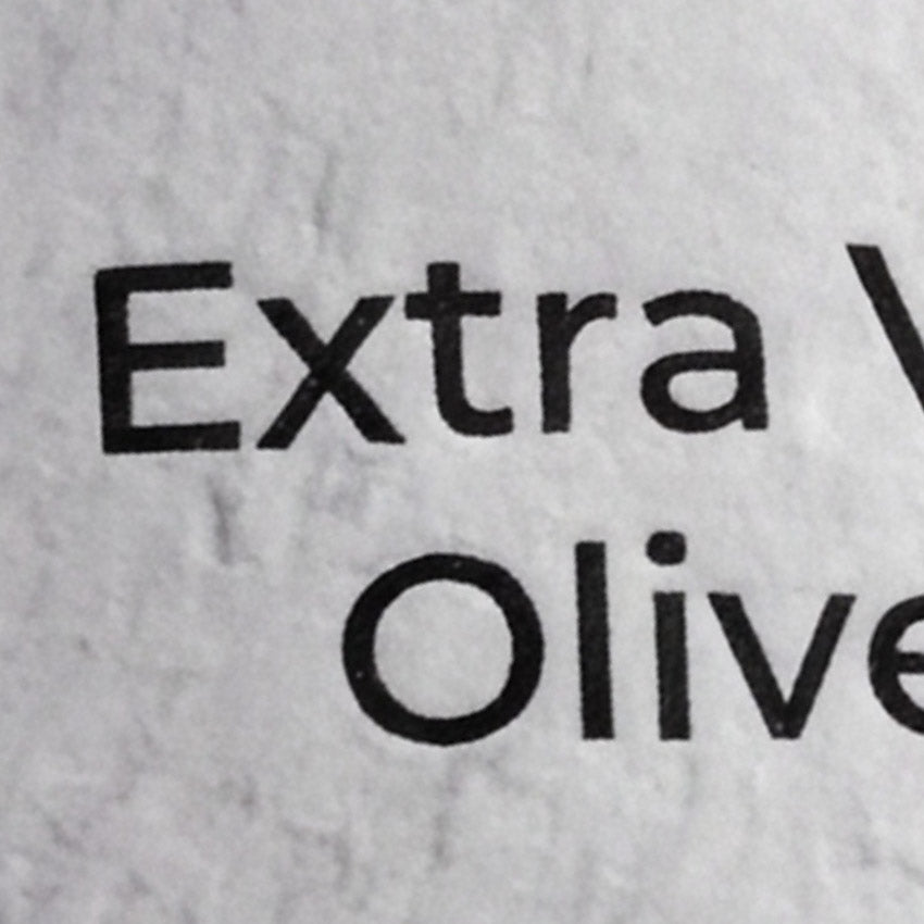 Exclusive Label - For "Single origin" extra virgin olive oil (EVOO)
