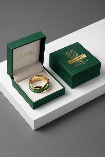 Flip Top Bulky Drawer Box_ For High Jewelry or Haute Joaillerie