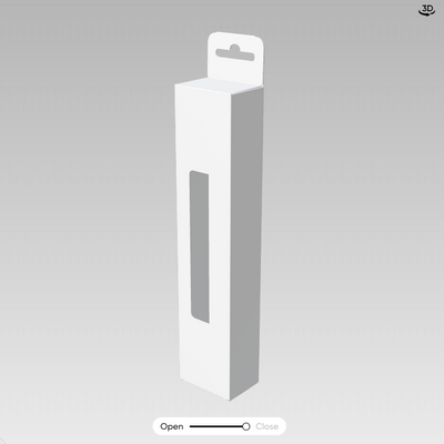 Hanging - Window Tuck End Box - Packaging - For Cooking Knife