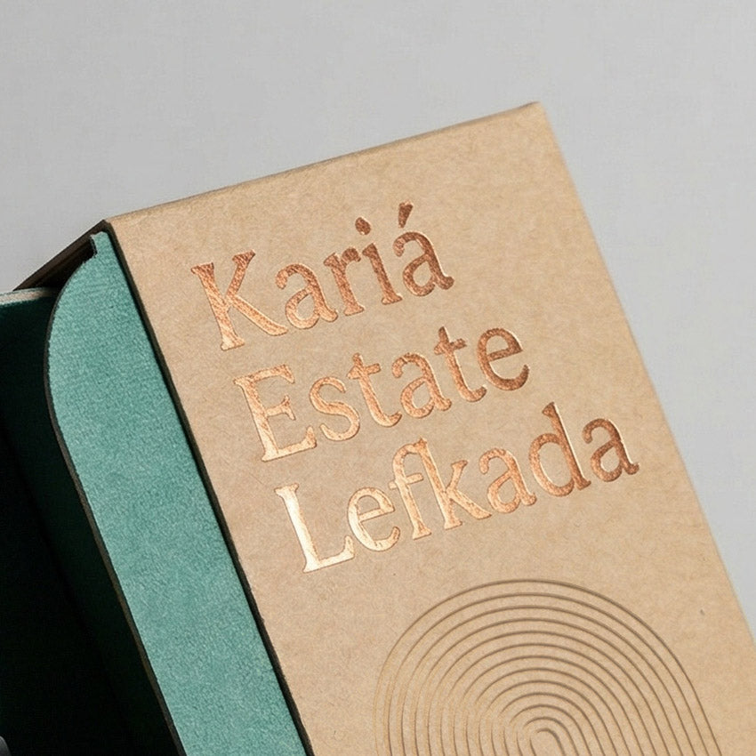 Tray Box + Insert Sleeve - For Limited-Edition  Extra Virgin Olive Oil