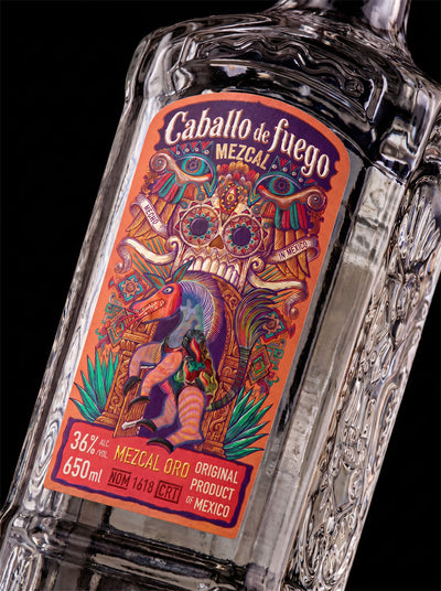 Label - For Mezcal / Tequila bottles