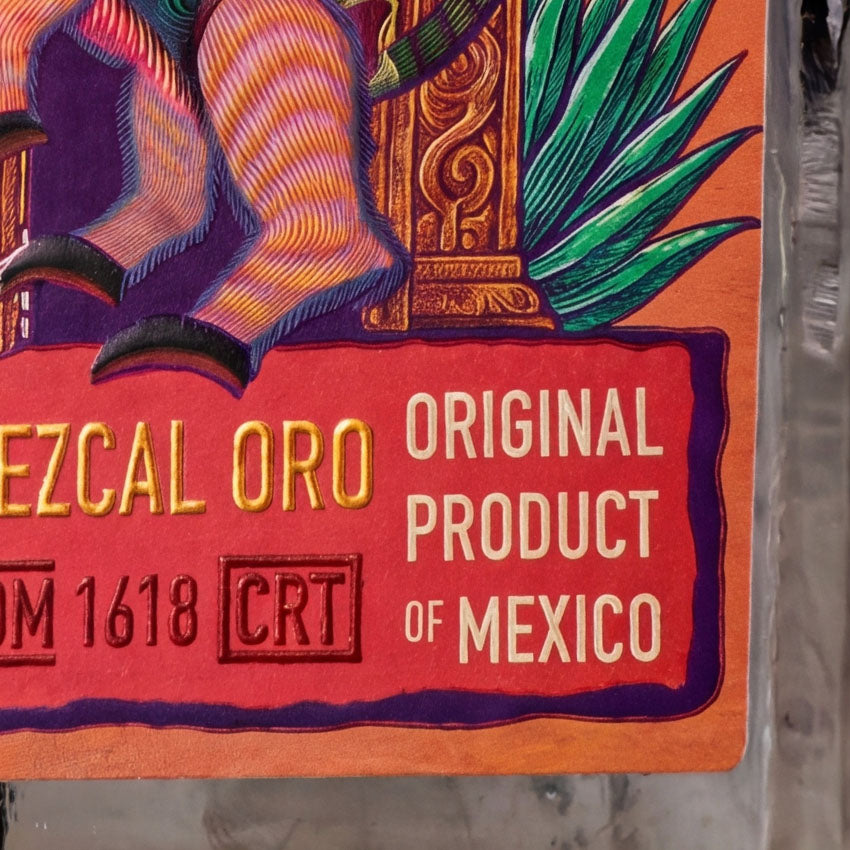 Label - For Mezcal / Tequila bottles
