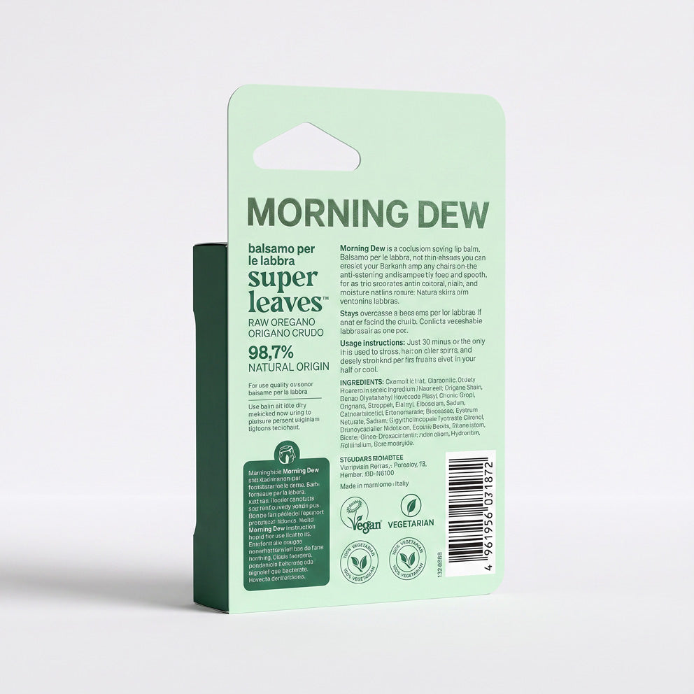 Plastic-free hanging blister packaging - For Lip Balm