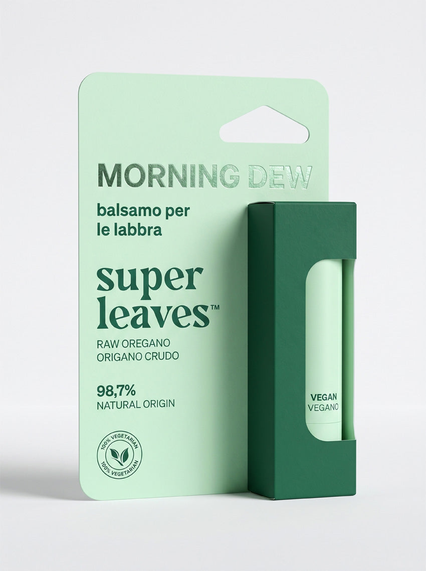 Plastic-free hanging blister packaging - For Lip Balm