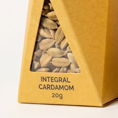 Poligonal Tuck-End Box (with cutout window) - For Spices & Herbs
