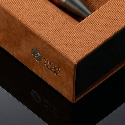 Rigid Sleeve Drawer Box  with window + Interlocking Nest - For Exclusive Pen