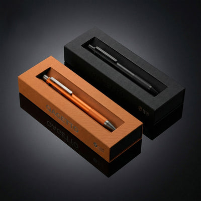 Rigid Sleeve Drawer Box  with window + Interlocking Nest - For Exclusive Pen