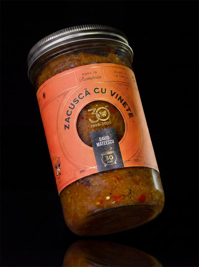 Self-adhesive Label - For Zacusca (vegetable stew)