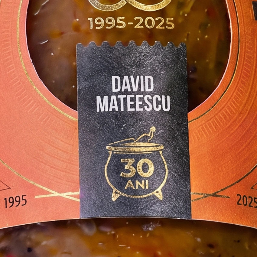 Self-adhesive Label - For Zacusca (vegetable stew)