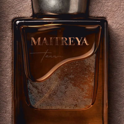 Sleeve and Tray Box with Window Insert + Interlocking Cutout Nest + Self Adhesive Label (for Bottle) - For Limited Edition Perfume