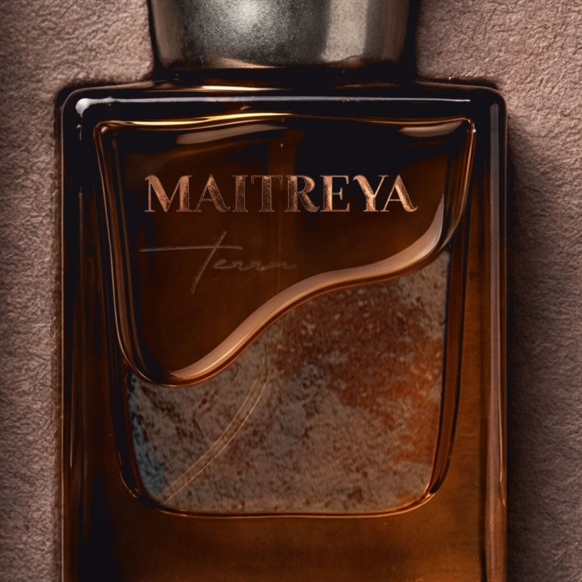 Sleeve and Tray Box with Window Insert + Interlocking Cutout Nest + Self Adhesive Label (for Bottle) - For Limited Edition Perfume