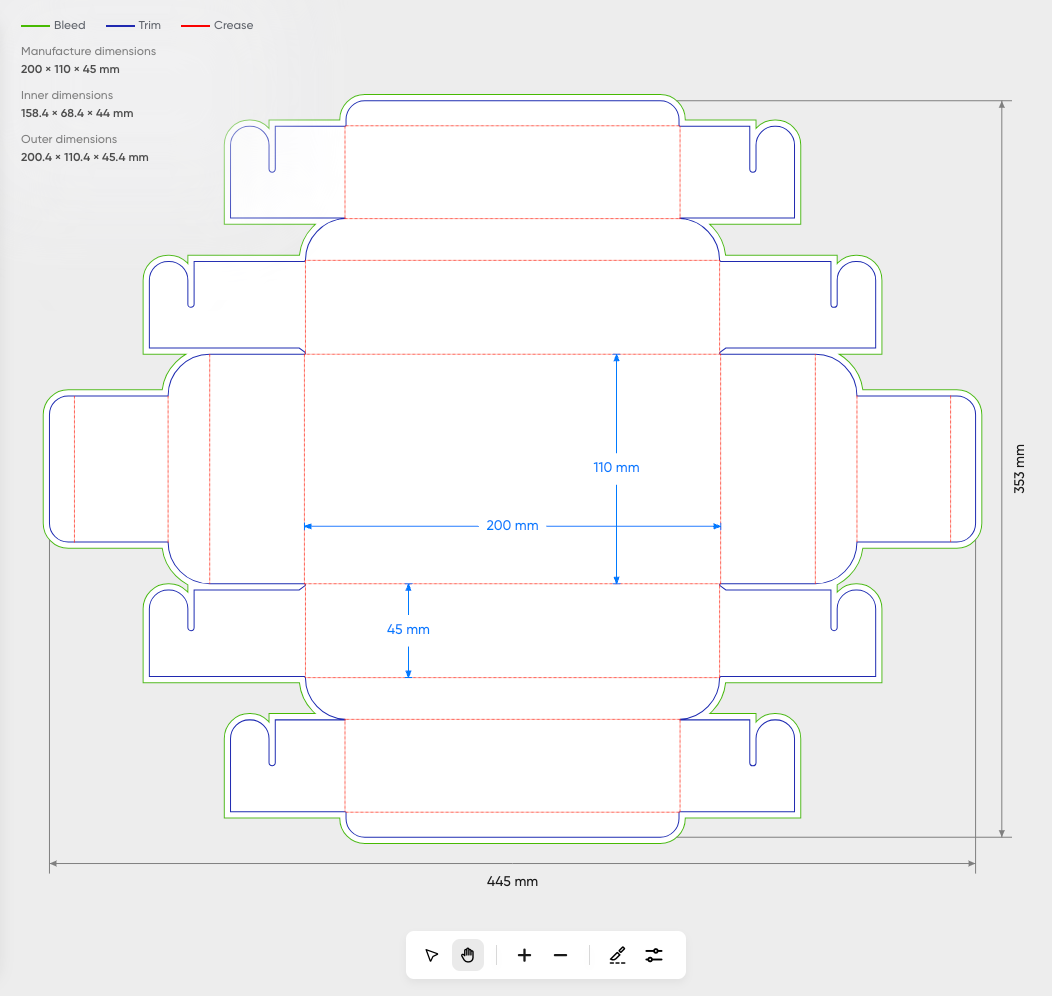 Sleeve and Tray Box with Window Insert + Interlocking Cutout Nest + Self Adhesive Label (for Bottle) - For Limited Edition Perfume