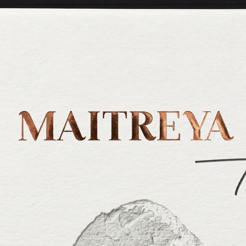 Sleeve and Tray Box with Window Insert + Interlocking Cutout Nest + Self Adhesive Label (for Bottle) - For Limited Edition Perfume