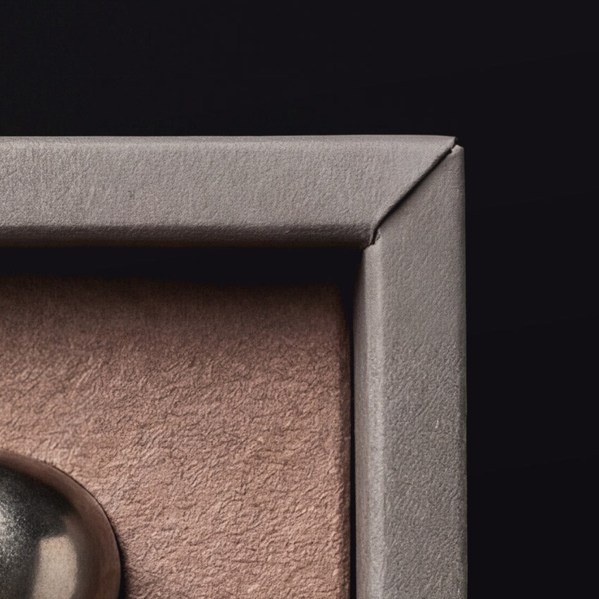 Sleeve and Tray Box with Window Insert + Interlocking Cutout Nest + Self Adhesive Label (for Bottle) - For Limited Edition Perfume