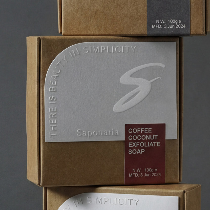 Flip Top Gift Box - For Soap + Stamp Tag + Seal Label (self-adhesive)