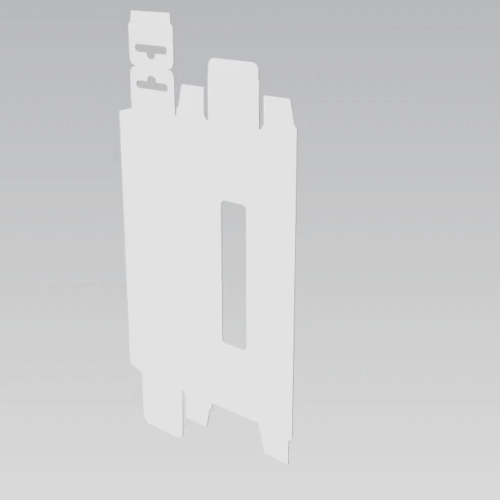 Hanging - Window Tuck End Box - Packaging - For Cooking Knife